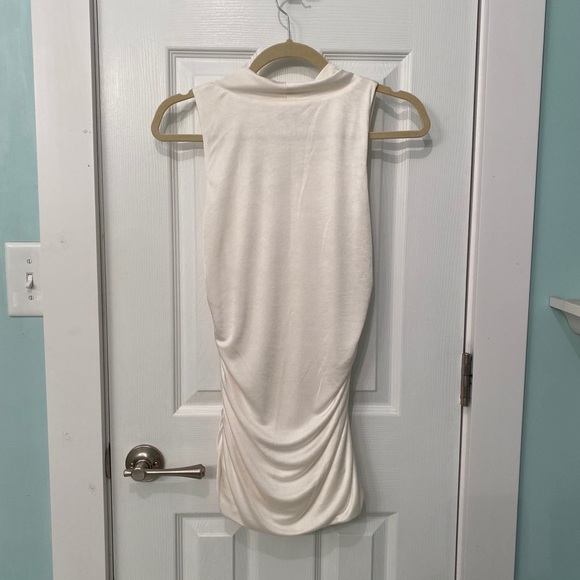 Express A Line Neck Dress Shirt - Picture 3 of 4